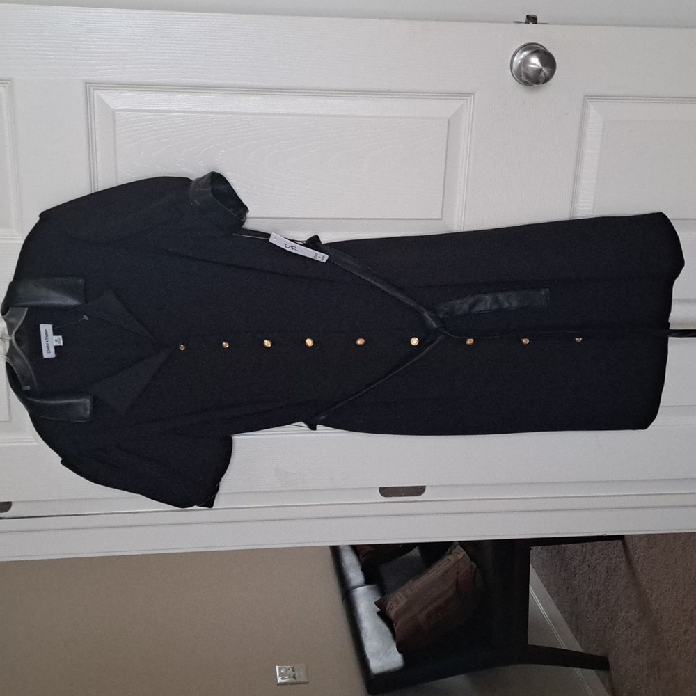 Nwt Black Midi Dress